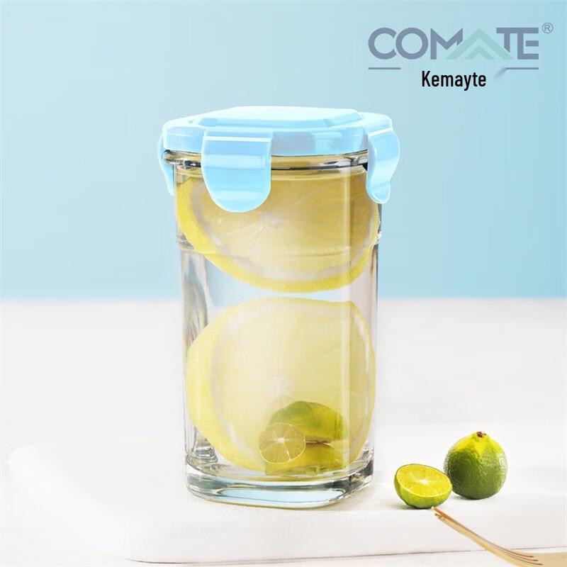 Komrete Однослойная стеклянная дорожная кружка