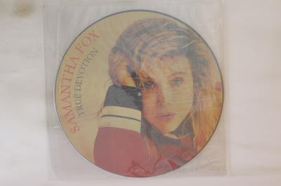 12inch Record SAMANTHA FOX - True Devotion / Even In The Darkest FOXYS8 JIVE 1987 UK Pop Used