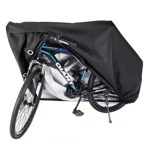 Motorcycle Cover: 210D Silver Coated, Sunscreen, Rainproof, Dustproof 190T-M 180x60x90cm