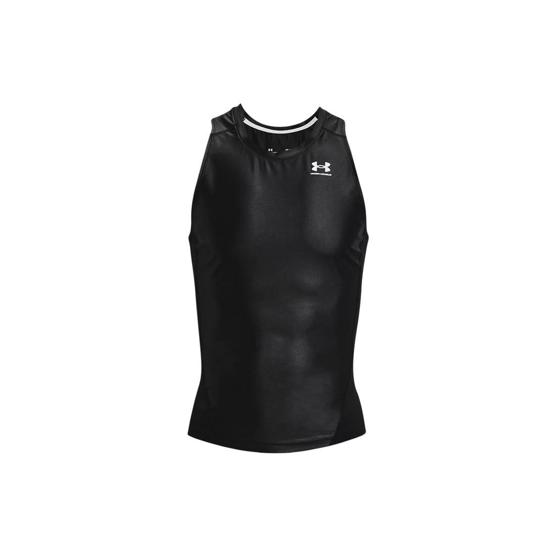 

Under Armour Ua Iso-Chill Letter Logo Print Sweat-Wicking Quick-Dry Slim Fit Sleeveless Tank Top Men Tops Black 1365225-001 XL