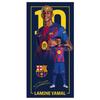 FC Barcelona Beach Towel Lamine Yamal Microfiber 70X140 124609 Multicolor