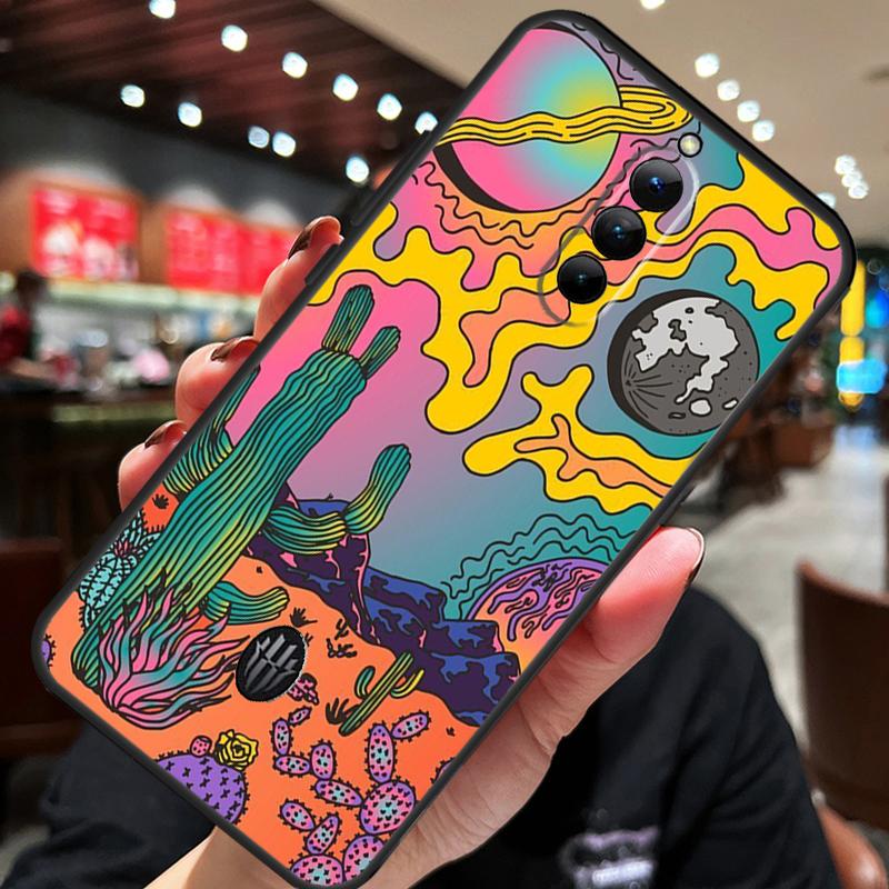 Indie Hippie Art Case For ZTE Nubia Red Magic 11 10 8 9 8S 9S 10S Pro Plus 10 Air 5G 6R 6 7 6S 7S Pro Cover