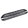 2 Pcs Front Upper Lower Bonnet Mesh Grilles High Strength Bumper Hood Grill Guard for   R50 R52 R53 2001 to 2006