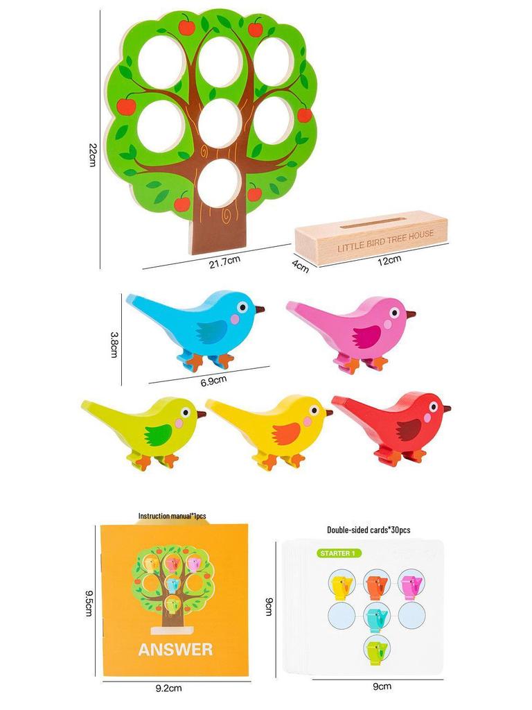 Little Birds Settle Down: Educational Parent-Child Matching Game