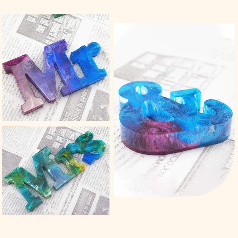 2026 Latest Models MR & MRS Mould Silicone Resin Mould, Epoxy Resin Mould DIY Desktop/room/table Decoration.