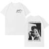 Harry Styles "Harry's House" Album Portrait & Signature Graphic Double Sided Oversized Streetwear Pop Rock Concert Fan Merch T-Shirt Top