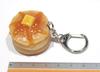 Food Sample Keychain Pancakes Want to Eat 013TK [Coconut Accessories] - You'll