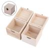 Storage Box Party Supplies Tung Wood Wooden 3.93*3.93*3.93inch