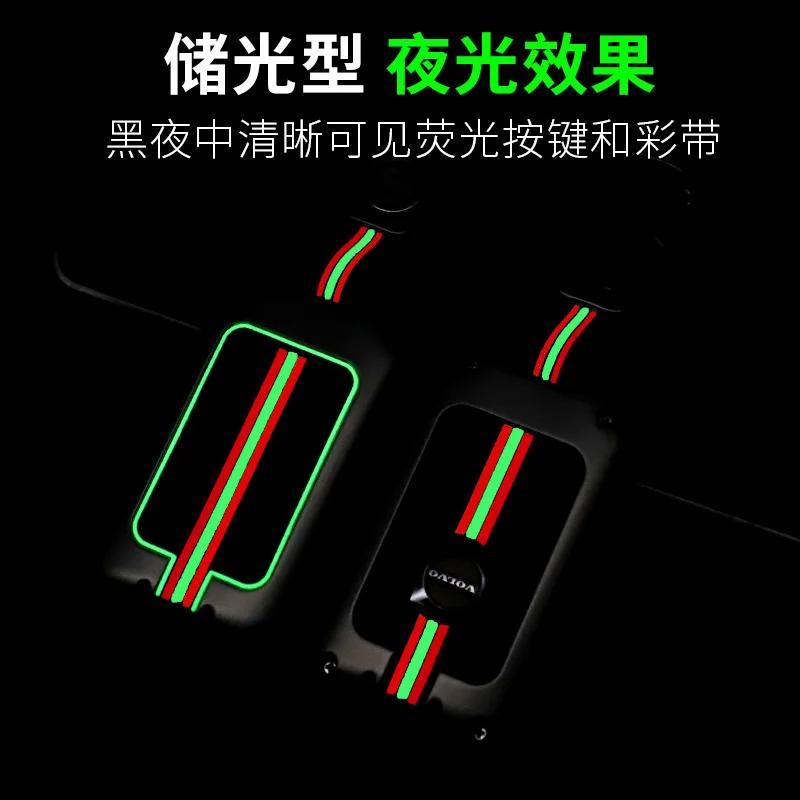 Zinc Alloy Car Key Case Cover Holder Shell Protector For Volvo XC60 XC40 XC90 S90 V60 S60 V90 C40 Polestar 1 Polestar 2 Keychain