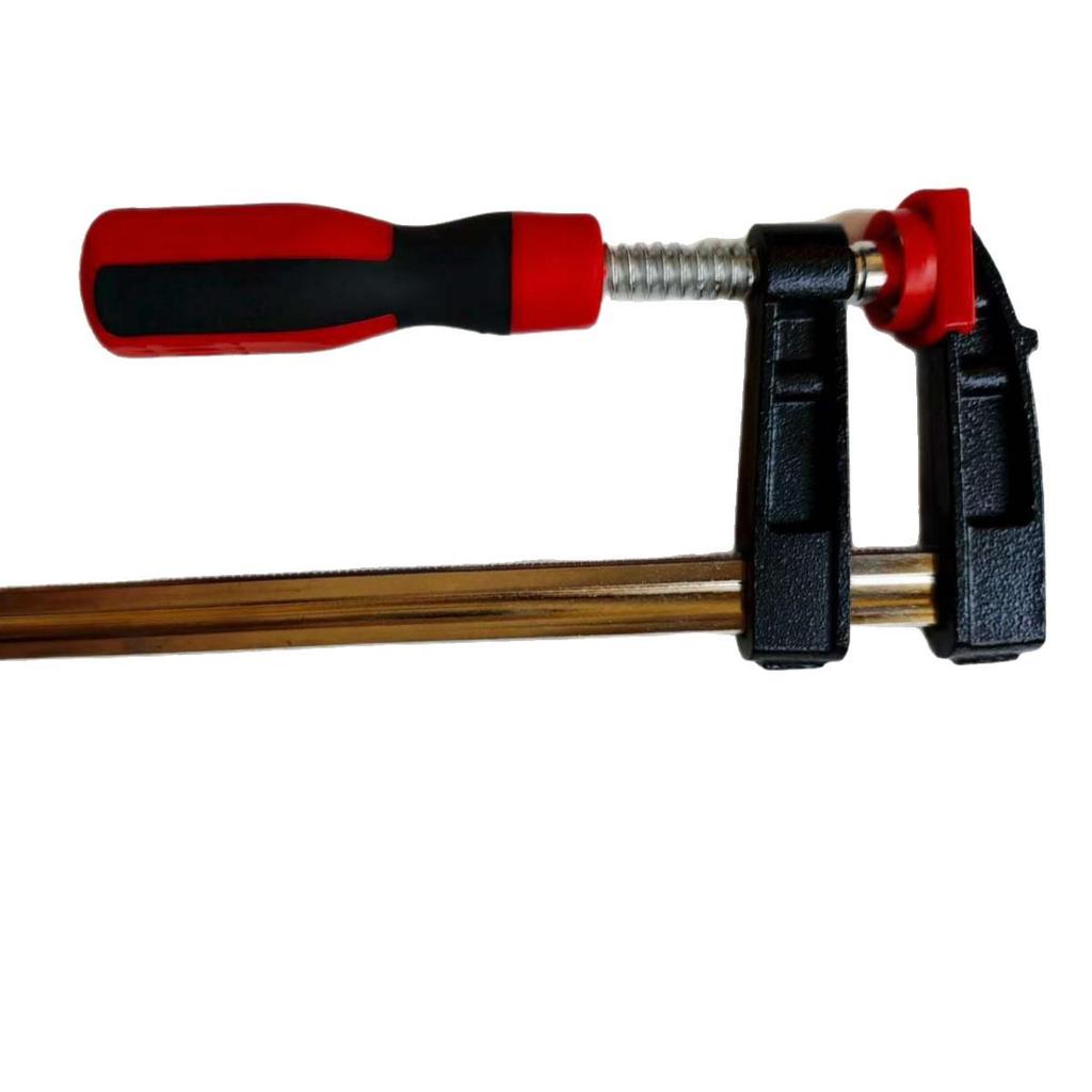 6-Inch Heavy-Duty Industrial Woodworking F-Clamp: Strong, Thickened, Quick-Release Design.