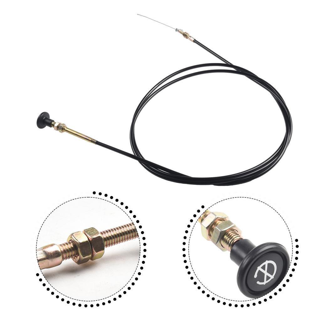 25m Engine Throttle Control Cable Wire Stop Choke For Cars Trucks And Vans