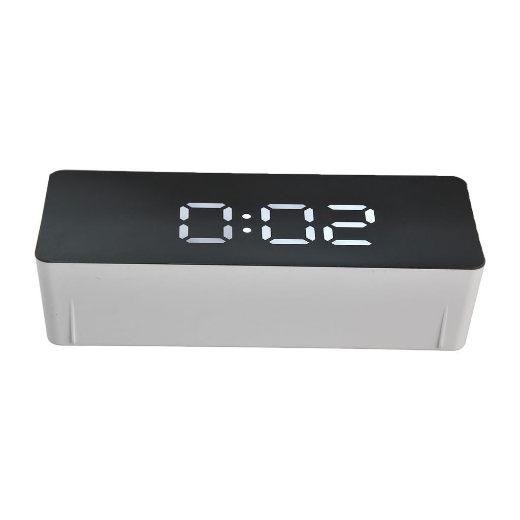 LED Clock Multifunctional USB Powered 3 Lighting Modes Snooze Time Celsius Fahrenheit Display Digital Alarm Clock