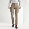 Men's Spring Summer Straight Leg Business Casual Pants
