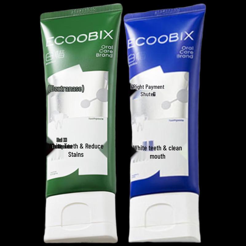 Bai Xi Longjing & Blueberry Anti-Sugar Toothpaste Twin Pack