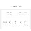Xiaomi Mi New Metal Sunglasses Women's Frameless Curved Fashion Sunglasses High-end Trendy Small Frame Sunglasses 90322