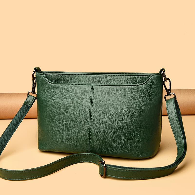 Single-shoulder Crossbody Bag Fashionable Commuting Large-capacity Crossbody Bag Ladies' Small Square Bag