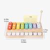 Children Musical Toy 8 Note Xylophone Wooden Percussion Music Instrument Toy For Toddler Auditory and Fine Motor Skill