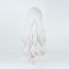 Nozomi Ishigami Cosplay Wig, Silver, Red, and Blue Gradient, Heat-Resistant, Perfect for Costumes, Halloween, and Events