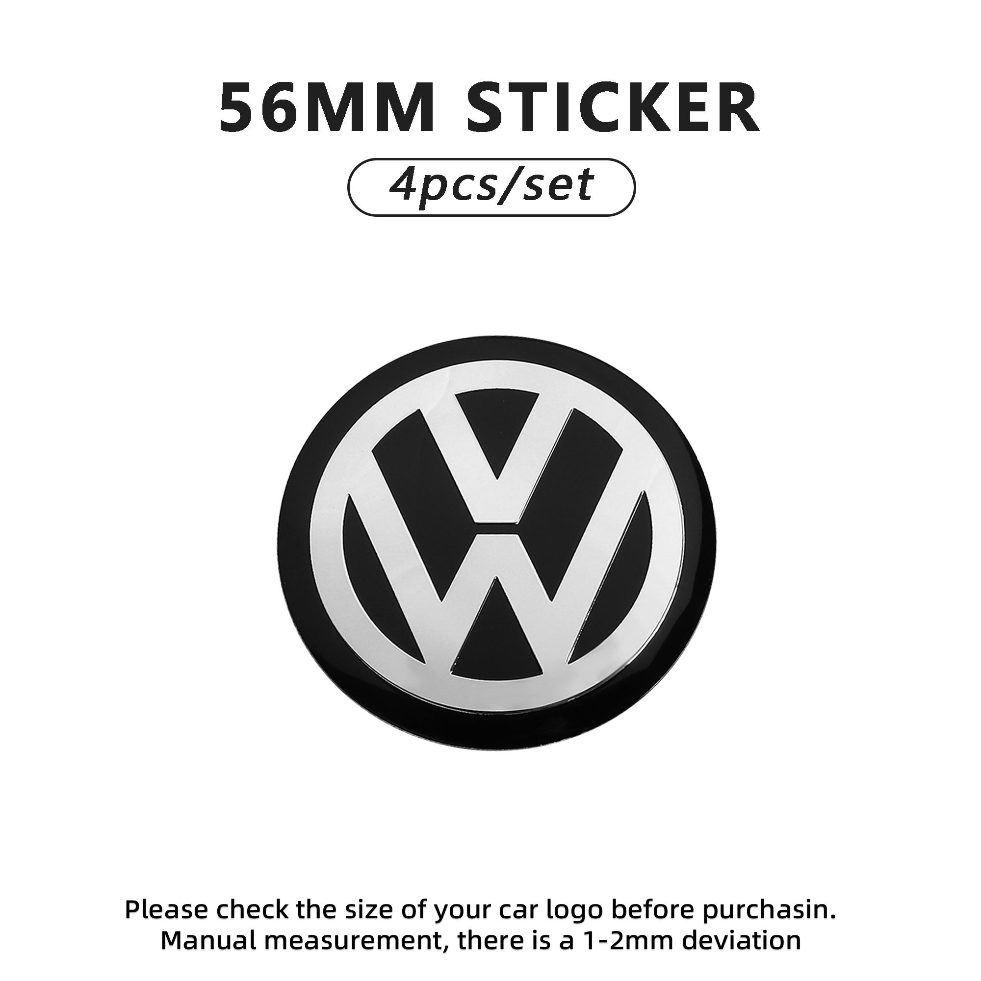 

Car Wheel Center Cover Stickers Hub Caps Auto Accessorie For VW GTI Golf8 Polo Passat Mk6 MK7 Tiguan R RLine Magotan Jetta Bora