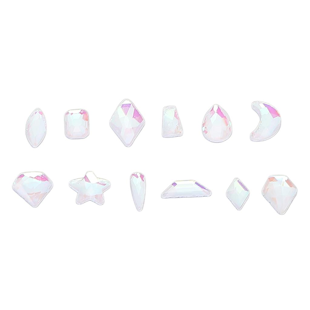 Nail Art Rhinestones Aurora Multipurpose Nail Diamonds for Home Salon Nail Art Schools