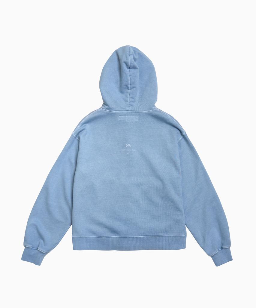 Hello Sunrise Hs Symbol Hoodie Zip Up_Vtg Blue
