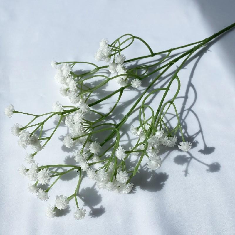 Fake Gypsophila Plastic Flower Bouquet For Wedding Photography Home Use Decor