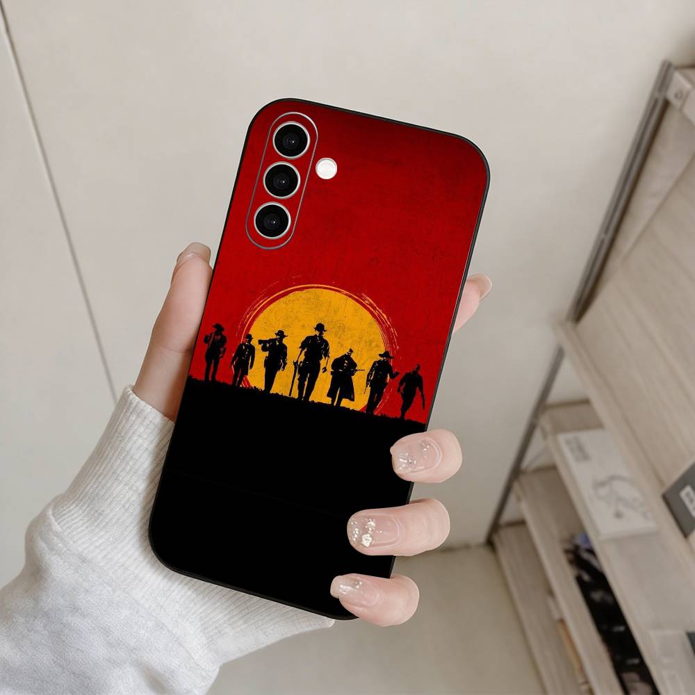 RDR2-Arthur Morgan Phone Case For Samsung Galaxy A73,A72,A71,A70,A53,A52,A51,Others Soft Black Cover