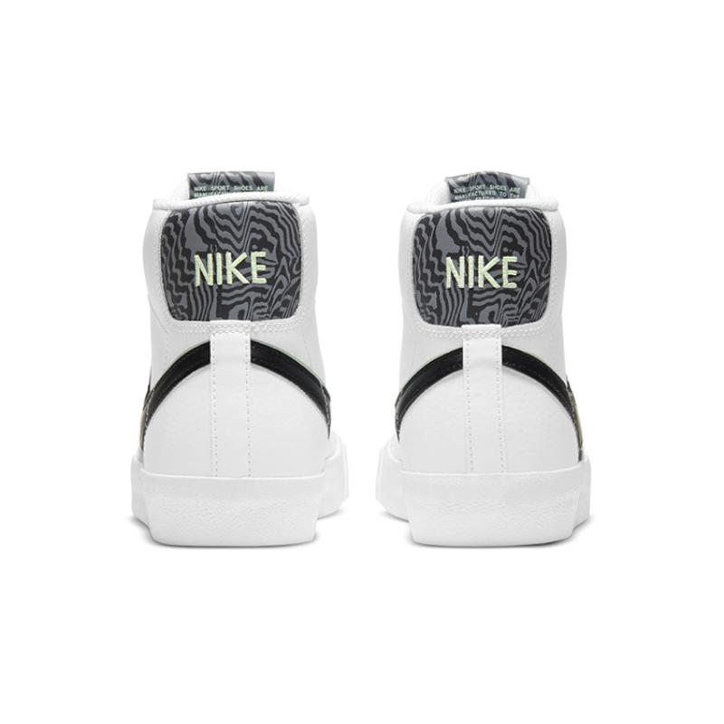 Nike Blazer Mid 77 SE GS Double Swoosh - White Vapor Green Sneakers DD1847-100