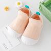 Soft Sole Non-slip Baby Walker Shoes - Solid Color Floor Socks for Boys & Girls, Ideal for Spring & Autumn Pre-walking.