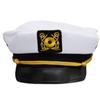 Cappello da Marinaio Cappello da Capitano di Yacht Blu Navy Regolabile Costume da Marinaio Capitano Uomo Cappello Blu Navy da Barca per Adulto Bambino Uomo Donna