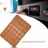 Round Macaron Sheet Silicone Macaron Mat for Microwave Ovens and Refrigerators