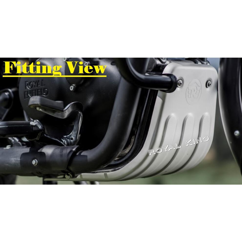 Royal Enfield "New Classic 350 Reborn ALUMINIUM SUMPGUARD"