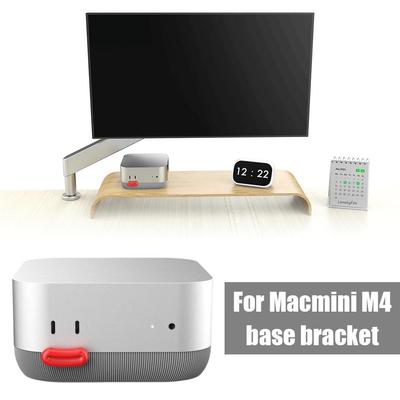 Cooling Base Bracket For Apple Mac Mini M4 Power Button M4 Printing Front Mini Creative Cute Ba Y1Q6