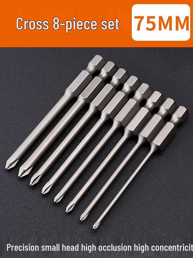 Hexagonal Magnetic Pneumatic Air Screwdriver, S2 1/4 Electric Bit Set