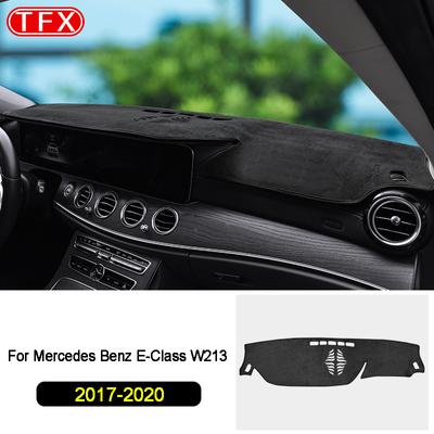 Flanell Auto Dashboard Abdeckung Pad Für Mercedes Benz E-Klasse W212 W213 E-Klasse E200 E250 E300 E220d AMG Anti-Rutsch-Matte