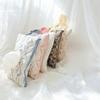 Floral Design Baby Wipes Dispenser Portable Reusable Wet Tissue Storage Bag Large Capacity Quilted Baby Wipes Holder Mom Travel