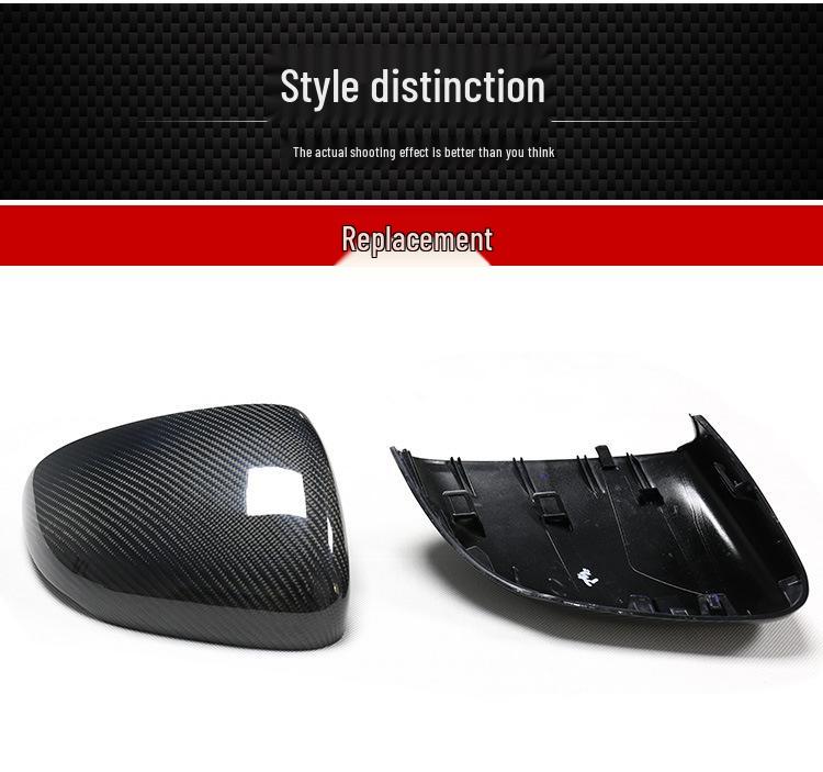 Carbon Fiber Rearview Mirror Cover for Mercedes-Benz A/CLA Class A180 A200L W177 W118
