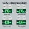 LED Emergency Exit Sign with Charging Indicator