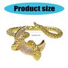 Fashionable Snake Inspire Open Rings with Moon Accent Portable Accessory for Versatile Casual Wear Stylish Outfits