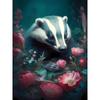 5D Diamond Painting Flower Animal Tiger Fox Flamingo Home Decoration Full Square&Round Diamond mosaic embroidery Cross stitch