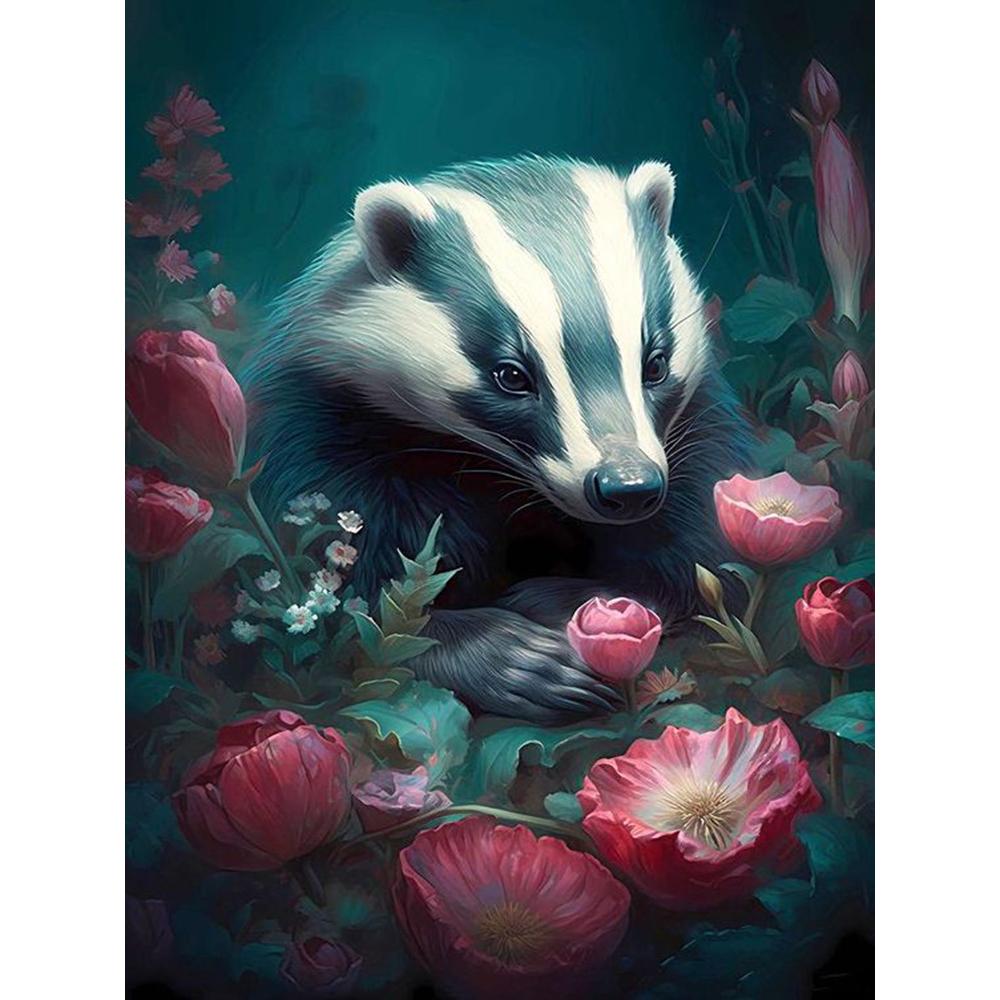 5D Diamond Painting Flower Animal Tiger Fox Flamingo Home Decoration Full Square&Round Diamond mosaic embroidery Cross stitch