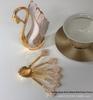 European Light Luxury Diamond Swan Spoon Holder - Gold/Silver Alloy Decorative Ornament