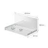 Yamazaki Magnetic Spice Rack White, Approx. W18.5 x D12 x H8.5cm, Tower Series