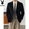 PLAYBOY Men's Wool Blend Casual Blazer