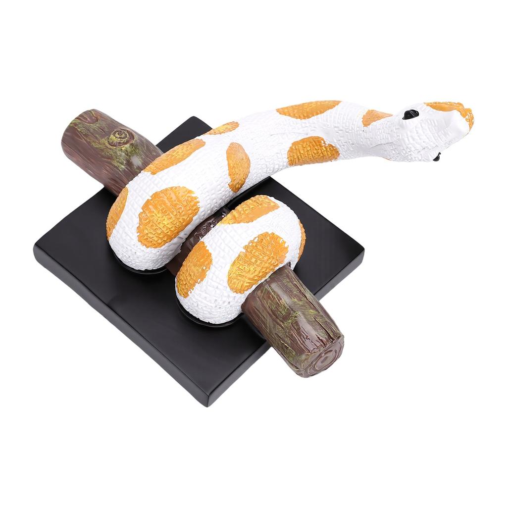 Python Wall Sculpture Realistic Snake Wall Decor Resin Python Hanging Wall Art 3D Snake Statue for Living Room Bedroom
