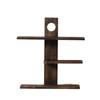 3-4 Layers Tea Cup Display Shelf Retro Design Wooden Tea Set Rack  Bedroom Organization