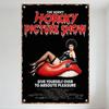 Vintage The Horcky Picture Show Metal Tin Sign, Rocky Horror Parody with Seductive Woman, Campy Theatre Decor for Man Cave Bar C