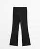 Masimodutti Pocket Detail Flare Pants