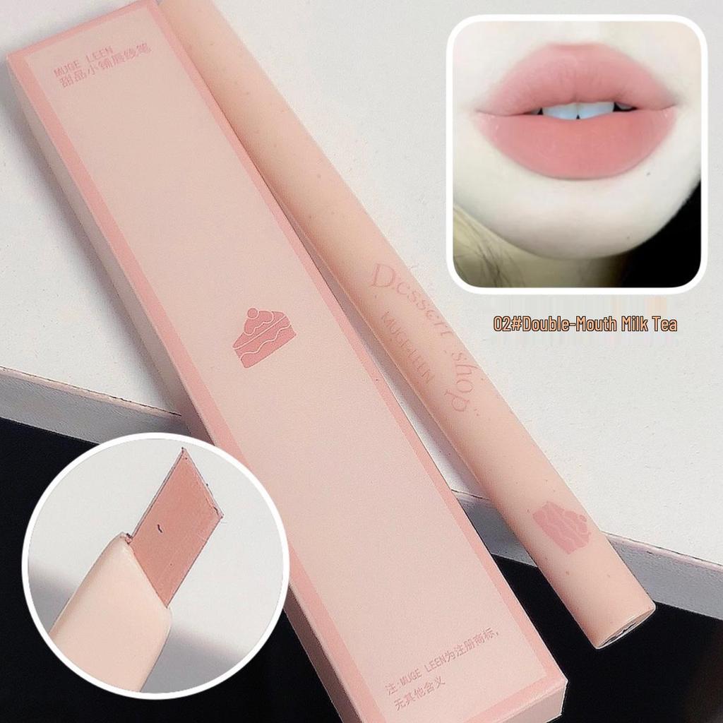 Muge Leen Waterproof Automatic Lip Liner - Long-Lasting, Smudge-Proof Lip Defining Pencil