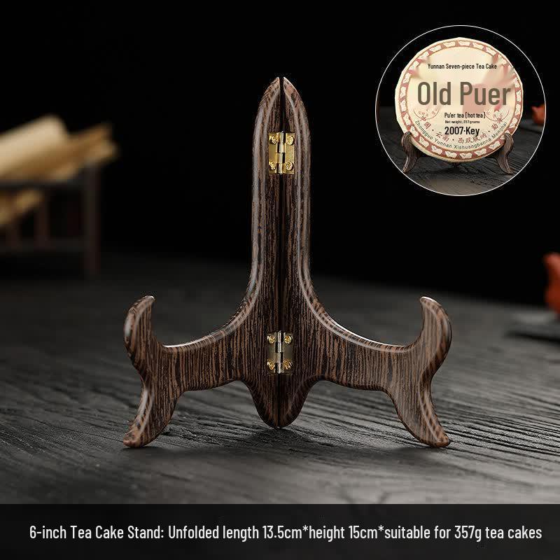 Imitation Wood Pu-erh Tea Display Rack